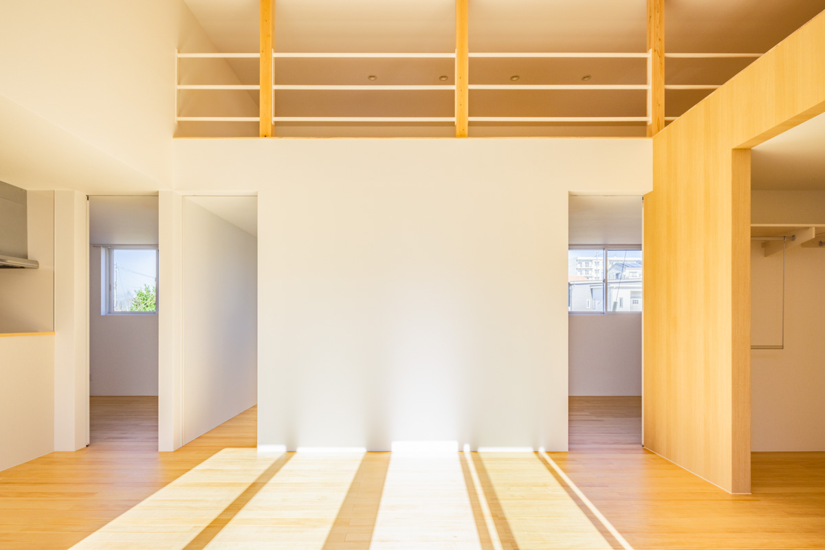 3つのリラックス空間がある家 アイキャッチ画像
